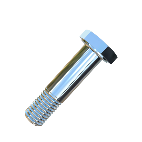 Titanium 5/16-24 X 1-1/4 UNJF Allied Titanium Hex Head Close Tolerance Tension Bolt with Reduced Thread OD, 160,000 psi Tensile Strength (With Certs and CoC)